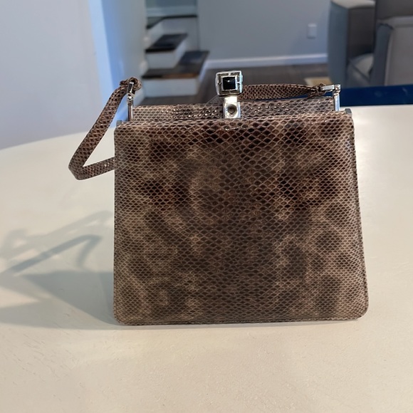 Judith Leiber snakeskin handbag - Picture 14 of 15